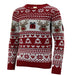 Kids Vintage Christmas Eve Novelty Festive Knitted Sweater Crew Neck Xmas Jumper