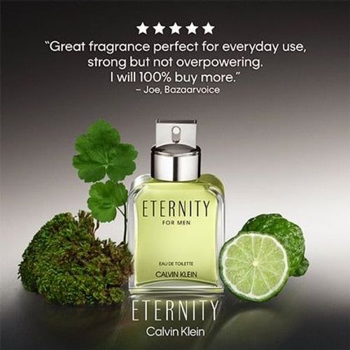 Calvin Klein Eternity for Men EDT 100ml | Classic Fresh Citrus & Woody Fragrance - Samanta Factory
