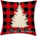 4-Pack Vintage Christmas Throw Pillow Covers Cushion Home Decor UK Stock