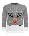 Kids Girls Boy Knitted Reindeer Christmas Rudolf Xmas Novelty Jumper Sweater Top