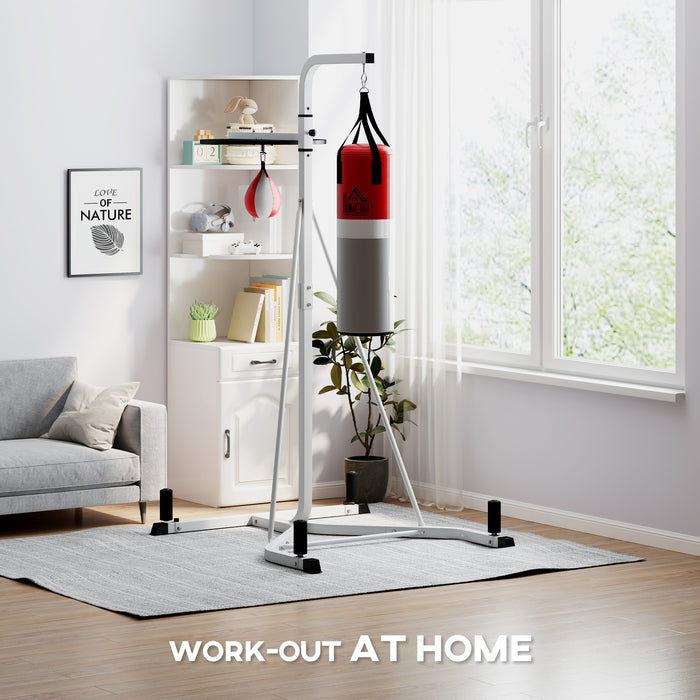 Freestanding Punching Bag & Sandbag Station – Adjustable Duo Training Stand with Pump - Samanta Factory