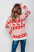 New Ladies Womens Santa Xmas Christmas Novelty Fairisle Retro Jumper Sweater