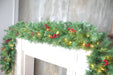 9Ft Christmas Garland Decoration Door Wreath Xmas Fireplace
