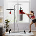 Freestanding Punching Bag & Sandbag Station – Adjustable Duo Training Stand with Pump - Samanta Factory