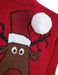 Kids Boys Christmas Jumper Reindeer 3D Pom-Pom Xmas Sweater Pullover Novelty