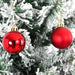 Christmas Baubles Hanging Decoration Shiny Glitter Balls Xmas Tree Ornament 50Mm