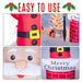 7Ft Inflatable Christmas Santa Claus Xmas Decoration LED Lights Holiday Blow Up