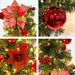 9Ft Christmas Garland Decoration Door Wreath Xmas Fireplace