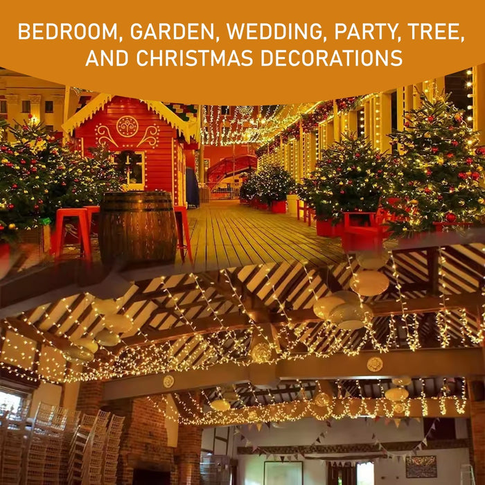 Battery Operated Fairy Lights with Timer Christmas Tree Indooroutdoor Xmas Decor