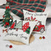 4-Pack Vintage Christmas Throw Pillow Covers Cushion Home Decor UK Stock