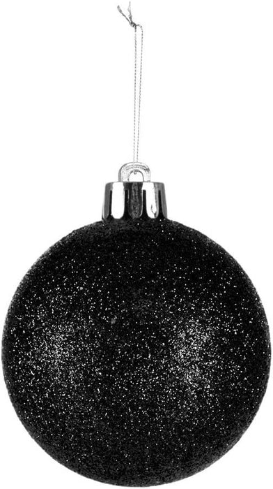 Christmas Baubles Hanging Decoration Shiny Glitter Balls Xmas Tree Ornament 50Mm