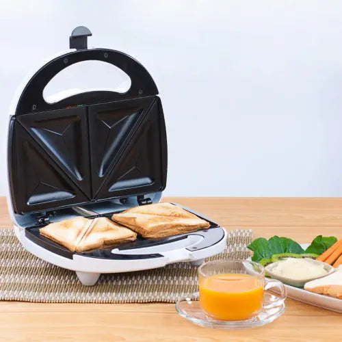 Domestic King 2 Slice White Sandwich Maker 750W- DK180100 - Samanta Factory