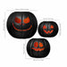 Halloween Metal Pumpkin Lanterns - Set of 3