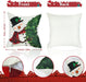 4-Pack Vintage Christmas Throw Pillow Covers Cushion Home Decor UK Stock