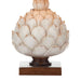 Layer Artichoke Cream Table Lamp with Pleated Shade
