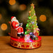Christmas LED Santa Decoration Light up Xmas Ornament Sitting Figure Home Decor