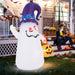 180 CM Halloween Inflatables with Dimming Infinity Mirror Lights