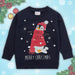 Childrens Kids Boys Girls Christmas Xmas Jumper Sweatshirt Sweater Glitter Warm
