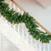 16Ft Christmas Garland with Lights Pre Lit for Door Wreath Stair Fireplace Tree