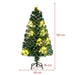 Optical Fiber Christmas Tree Pre-Lit Artificial Xmas Tree