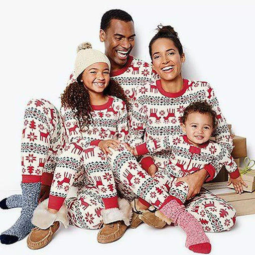 2025 Christmas Pyjamas Family Matching Adult Kids Xmas Nightwear Pajamas Pjs Set