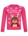 Kids Girls Christmas Jumper Reindeer Merry Xmas Sweater Pullover Novelty