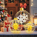 3 Pieces Pre-Lit Hanging Standing Lantern Balls Christmas Ornaments
