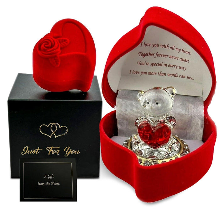 Christmas Gift Love Teddy for Husband Wife GF/BF Birthday Anniversary Xmas