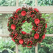 Christmas Wreath Large 14"Front Door Wall Hanging Winter Wreath Garland Ornament