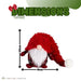 Christmas Gonk Decoration Nordic Santa Large Ornament Soft Plush Red Xmas Decor