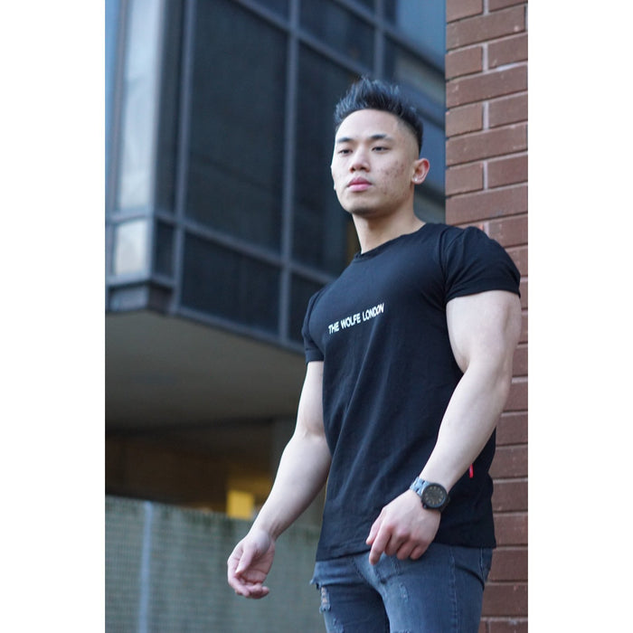 Knight Black Oversized T-shirt - Samanta Factory