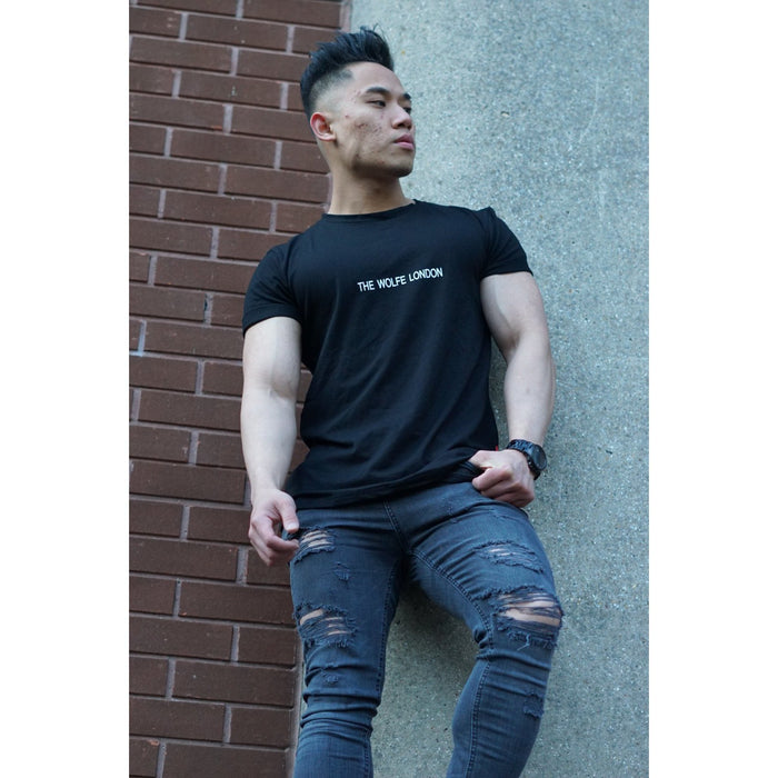 Knight Black Oversized T-shirt - Samanta Factory