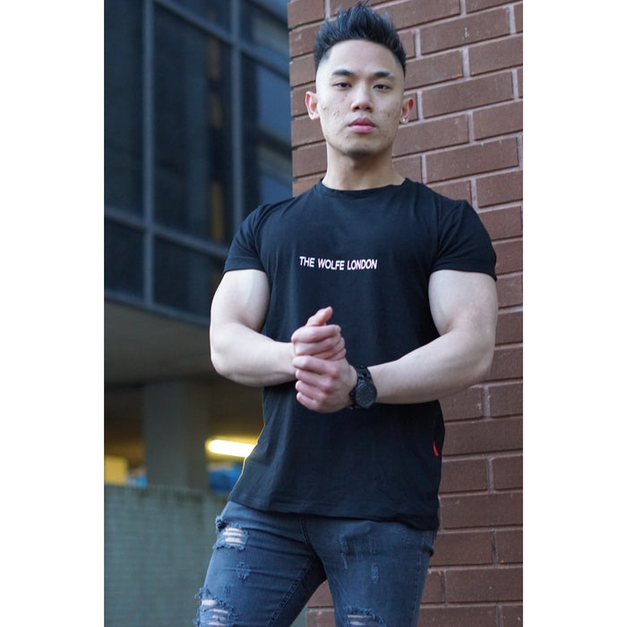Knight Black Oversized T-shirt - Samanta Factory