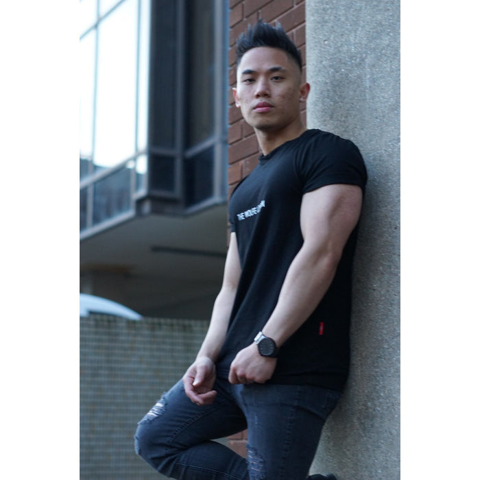 Knight Black Oversized T-shirt - Samanta Factory