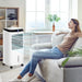 Portable Air Cooler | 3-Speed Evaporative with Ice Boxes, Humidifier & Oscillation – Timer & Sleep Mode - Samanta Factory