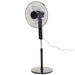 Adjustable height standing fan with remote control - whole-room cooling for UK heatwaves