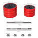 20KGS Dumbbell & Barbell  Adjustable Ergonomic Set Exercise in Home Gym HOMCOM - Samanta Factory