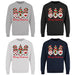 Unisex Merry Christmas festive sweatshirt with crew neck and cotton-poly blend.