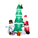 Giant Christmas Inflatable – LED Lit Tree With Santa & Characters - Samanta Factory