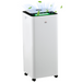 Smart 16L dehumidifier with LED display, 3.5L tank, humidity light, and caster wheels


