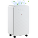 Smart quiet dehumidifier with LED display, caster wheels, and carbon air filter

