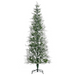 Flocked Artificial Christmas Tree – Snow-Frosted Branches - Samanta Factory