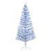 Artificial Christmas Tree – White & Blue LED-Lit Holiday Design - Samanta Factory