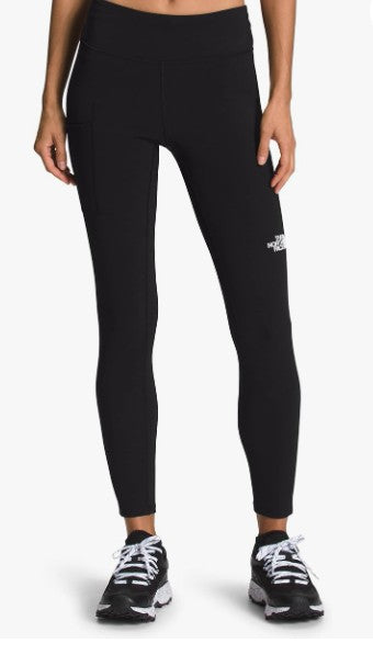 Black women’s compression leggings for gym training