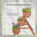 Raised Garden Bed – 3-Tier Wooden Planter Box - Samanta Factory