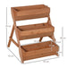 Raised Garden Bed – 3-Tier Wooden Planter Box - Samanta Factory