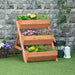 Raised Garden Bed – 3-Tier Wooden Planter Box - Samanta Factory