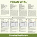 Vegan Multivitamins & Minerals (120 Capsules) 🌱 High-Strength Formula with B12, D3 & Iron - Prowise UK - Samanta Factory