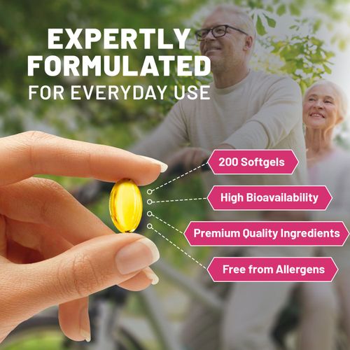 Premium Odourless Garlic Capsules – High Strength 45,000mg in 200 Softgels - Samanta Factory