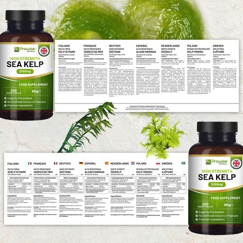 Sea Kelp 2000mg – 200 Vegan Tablets | Natural Iodine Support - Samanta Factory